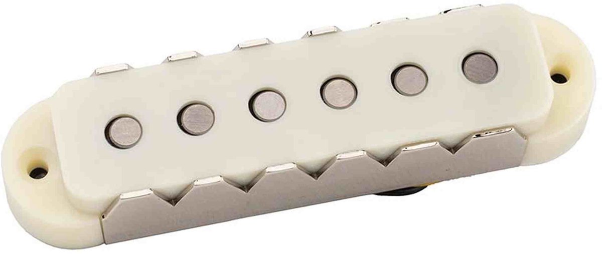Roswell RP-JGBADWH Vintage JG Pickup met Alnico 5 Staven - Verouderd Wit