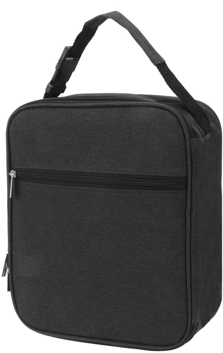 Dailygoods- Lunchtas Geïsoleerd 6L - Lekvrije Draagtas - Handvat en Zak - Grote Capaciteit - 2-Weg Rits - Voor Kantoor/Picknick - Lunchbox