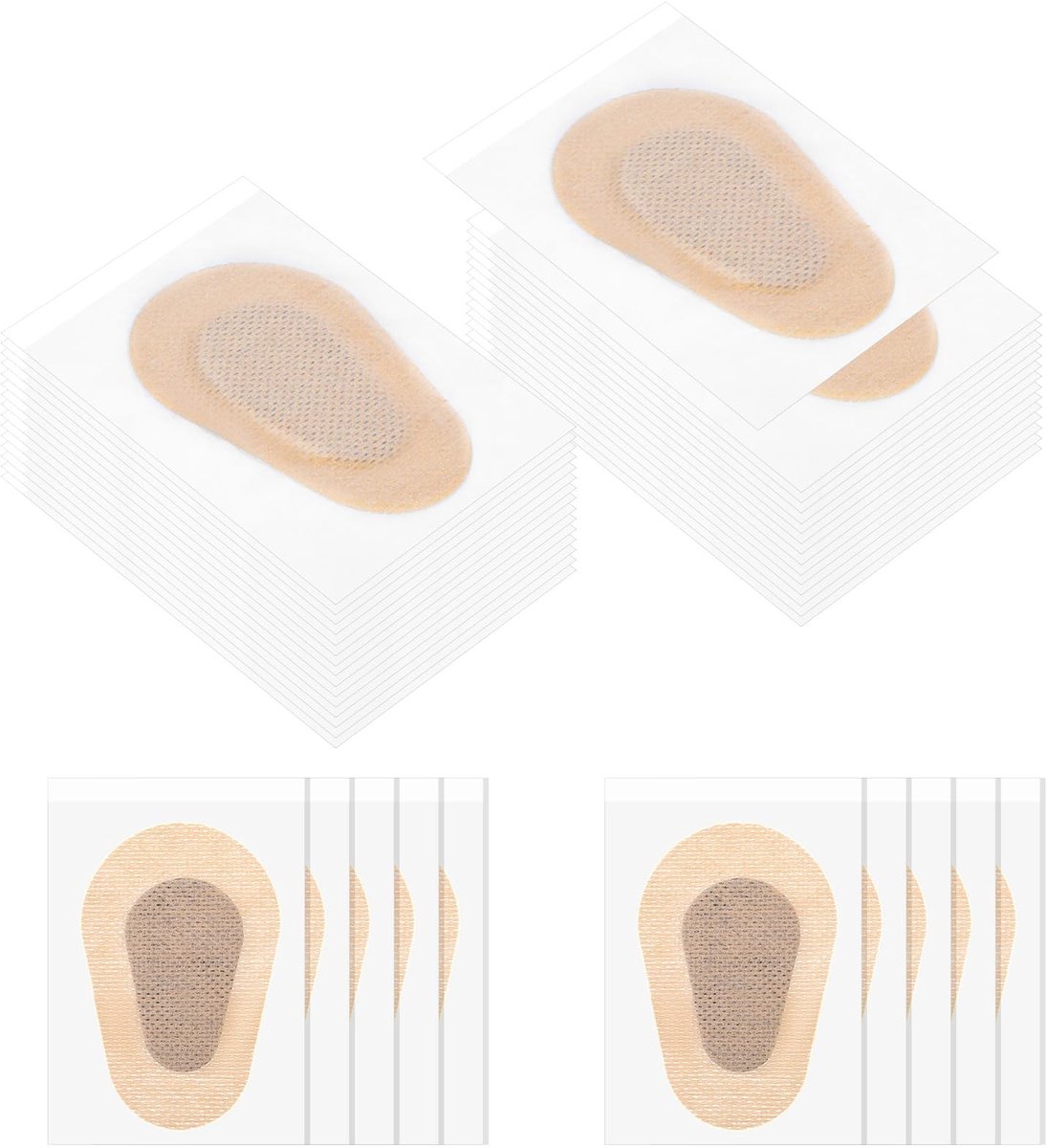 Dailygoods- Oogpleisters 40 stuks - Zelfklevende Oogkleppen - Wegwerp Oogpads - Ademend - Lichtblokkerend - Comfortabel voor Amblyopie
