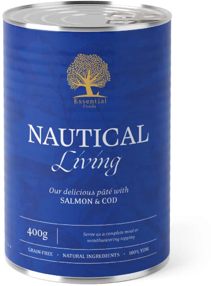 Essential Foods Essential Foods - Nautical Living Paté - 6 x 400 g