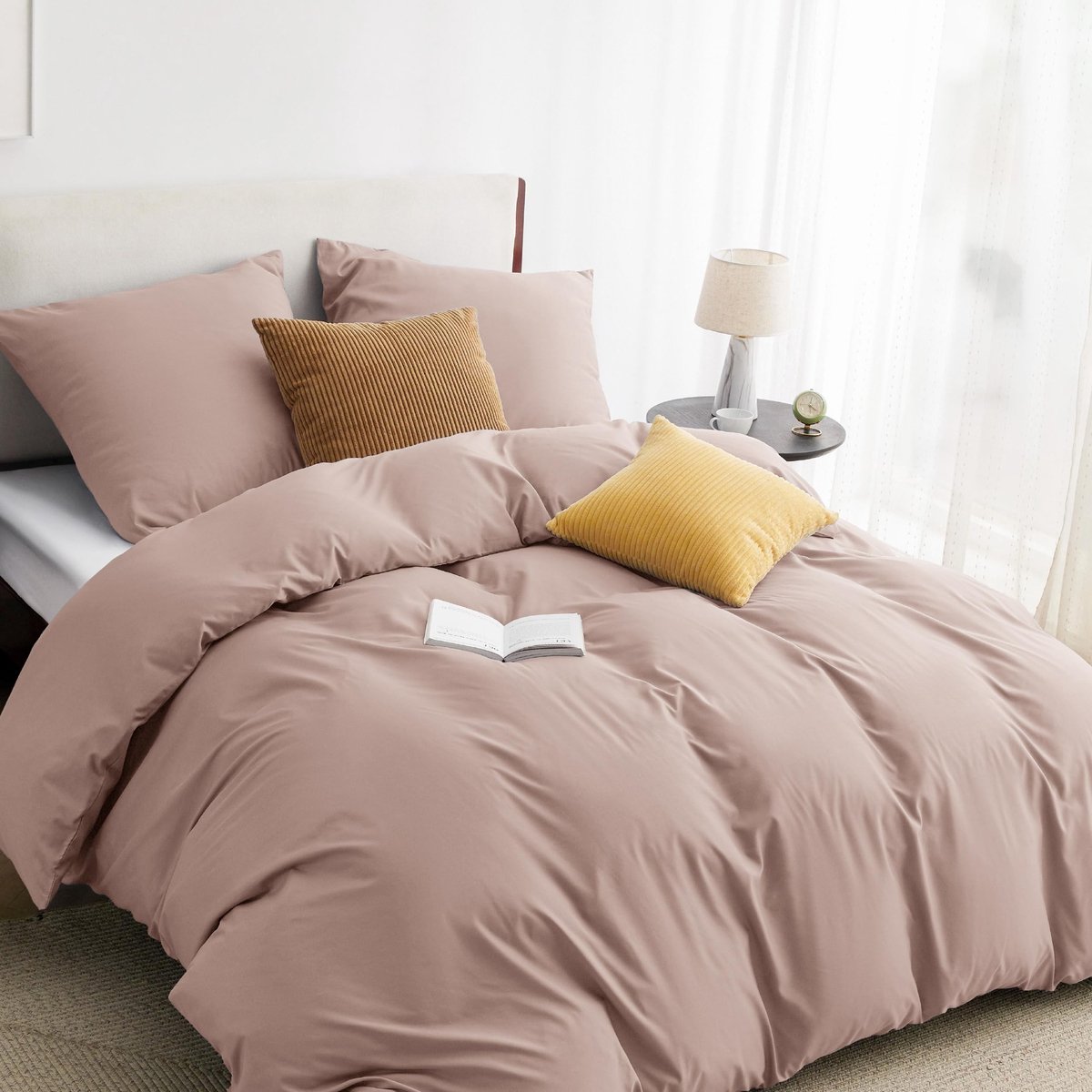 Dailygoods- Beddengoed 135 x 200 cm - Dekbedovertrek 135 x 200 cm - Kussensloop 80 x 80 cm - 2-delig - Microvezel - Öko-Tex gecertificeerd
