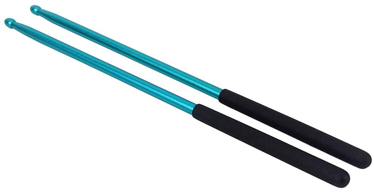 Dailygoods- Drumstokken 5A - Aluminiumlegering - Duurzaam en sterk - Voor jazzdrum/oefenpads - Perfect gewicht en balans - 40,5 cm lengte - Drumsticks