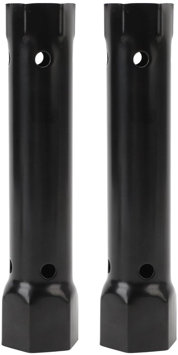 Dailygoods - 2 Stuks Koolstofstaal Kraandopsleutel voor Installatie