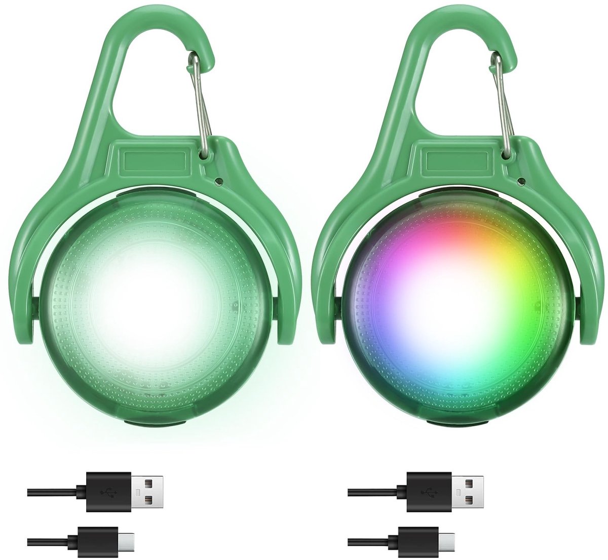 Dailygoods - Oplaadbare Lichtgevende Halsband voor Honden met 3 Knippermodi