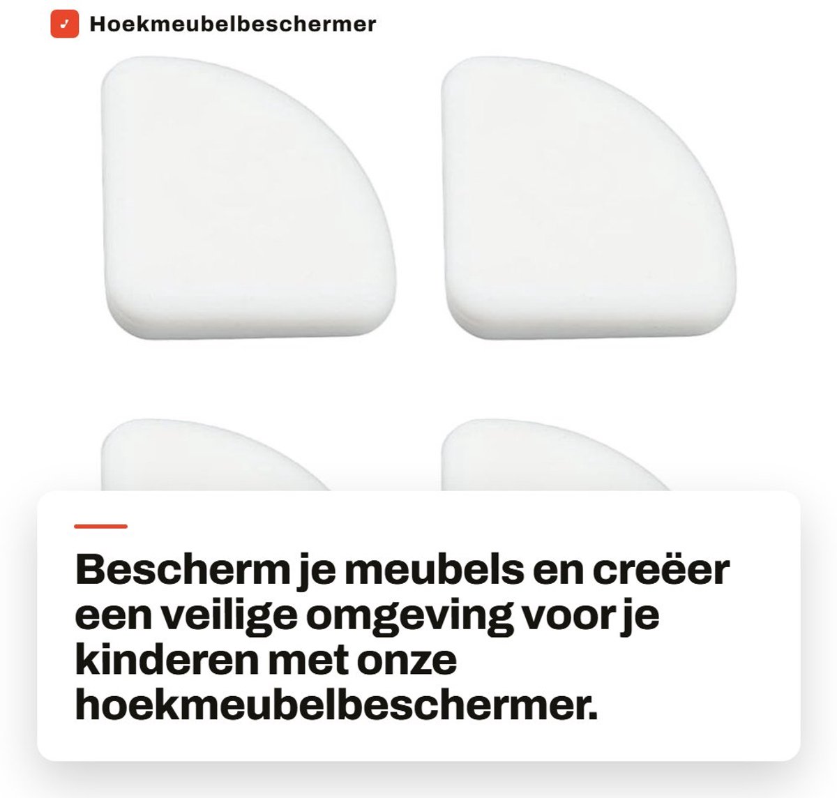 Dailygoods- Hoekmeubelbeschermer 30 Stuks - Siliconen Meubelbeschermers - Antibotsingshoek - Dunne Raamhoekbeschermer - Kinderbeveiliging - Korte Sets - Meubelbeschermer