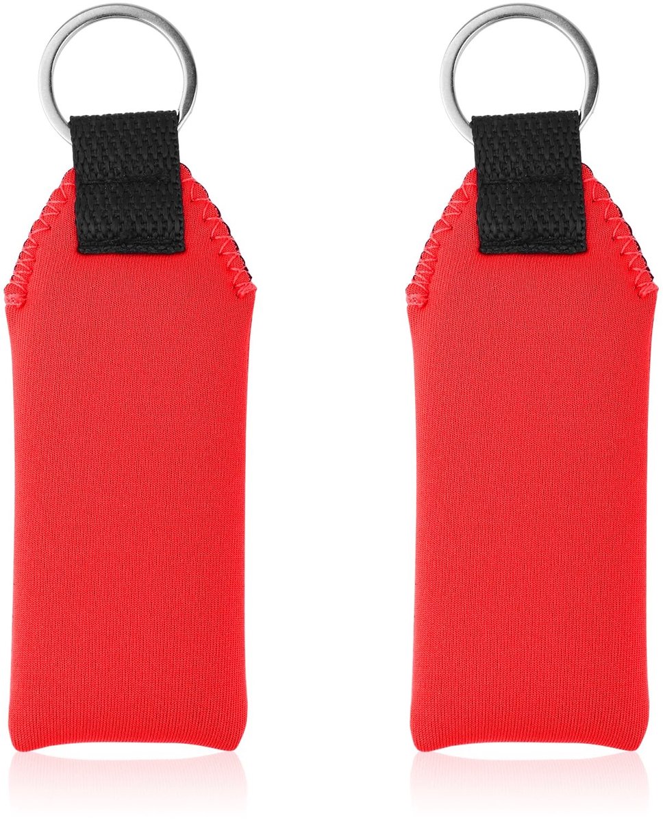 Dailygoods- Drijvende Sleutelhanger Lichtgewicht - Neopreen Waterdicht - 2 Stuks - Boot Sleutelhanger - Sleutellabels - Perfect voor Watersport