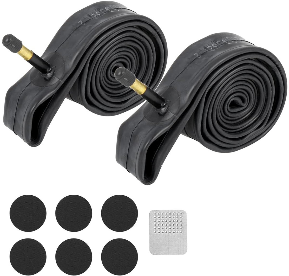 Dailygoods- Fietsband 24 inch - Binnenband 3/8 US ventiel - Schokabsorberend rubber - Luchtafdichting - Geschikt voor diverse fietsen - Set van 2 stuks