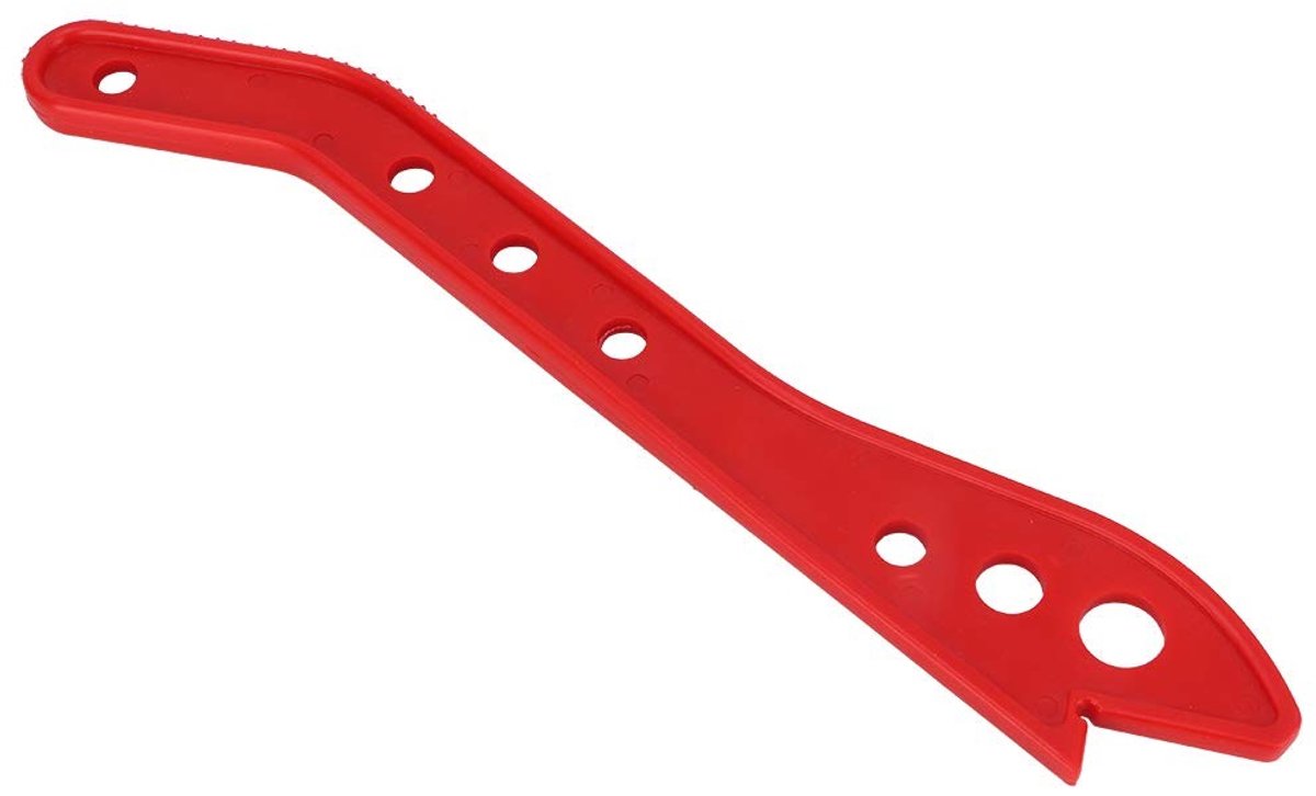 Dailygoods- Push Stick Stevige ABS Constructie - Tafelzaag Duwstok - Ergonomisch Handvat - Veiligheidsaccessoire - Rode Kleur voor Zichtbaarheid - Extra Controle bij Snijden