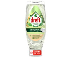 Dreft Natuurlijke Geur - Afwasmiddel - Ondersteboven Fles - Voordeelverpakking 1 x 650 ml