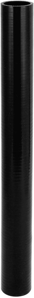 Dailygoods- Koelslang Siliconen - 40 mm Binnendiameter - 500 mm Lengte - Meerlaags Weefsel - Temperatuurbestendig tot 300 °C - Zwart - Siliconenslang
