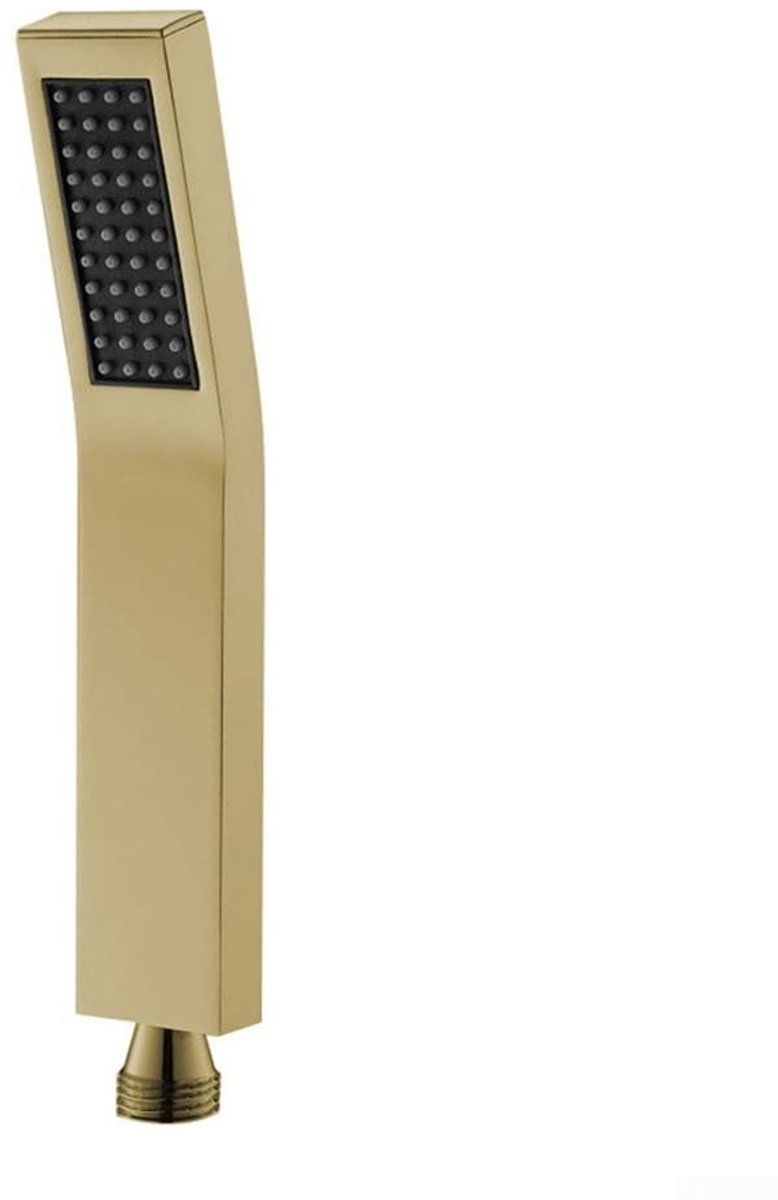 Dailygoods- Douchekop Waterbesparend - Roestvrij Staal - Hoge Druk - 44 Gaatjes - Huidvriendelijk - 22 x 3,5 cm - Handdouche