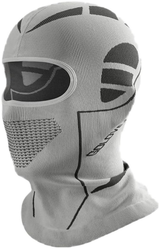 Dailygoods - Gezichtskap - Bivakmuts - Warm en winddicht - Zwart - Gezichtsmasker - Ideaal voor outdoor-activiteiten - Geschikt voor fietsers en motor...