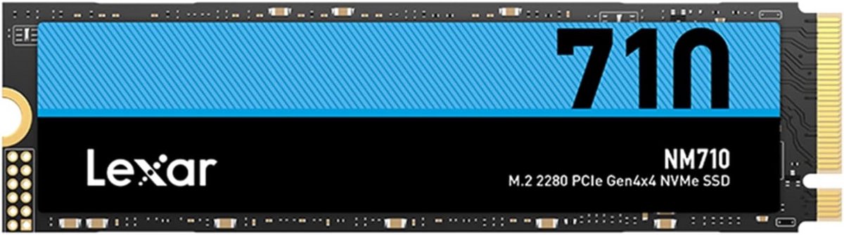 Interne SSD - Solid State Drive - Snellere Prestaties - PCIe Gen4x4 Interface - 1 TB - Blauw