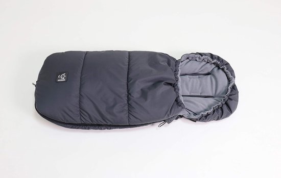 Voetenzak Kinderwagen - Baby deken - Warmte en Comfort - Afneembaar Bovenstuk - Universeel Geschikt - Antraciet — afbeelding 5