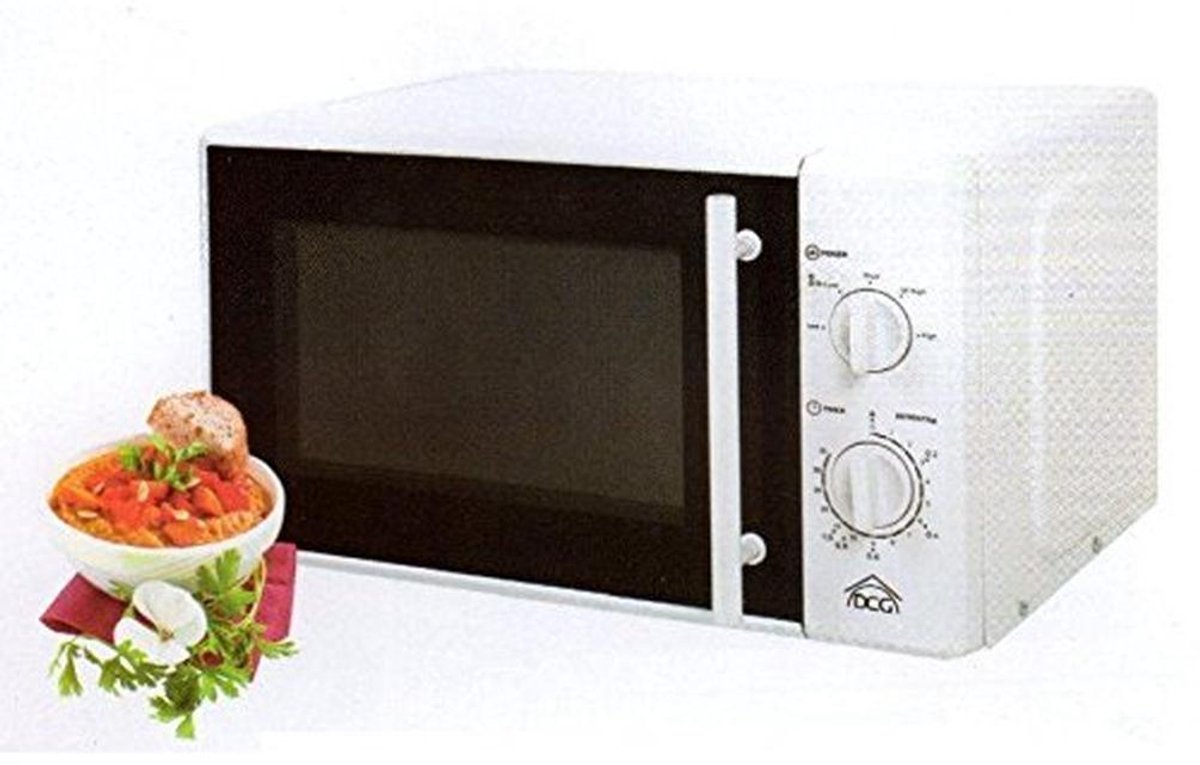 Magnetron met grill - Oven combi - Snel eten bereiden - 4 functies - 20 liter - Wit