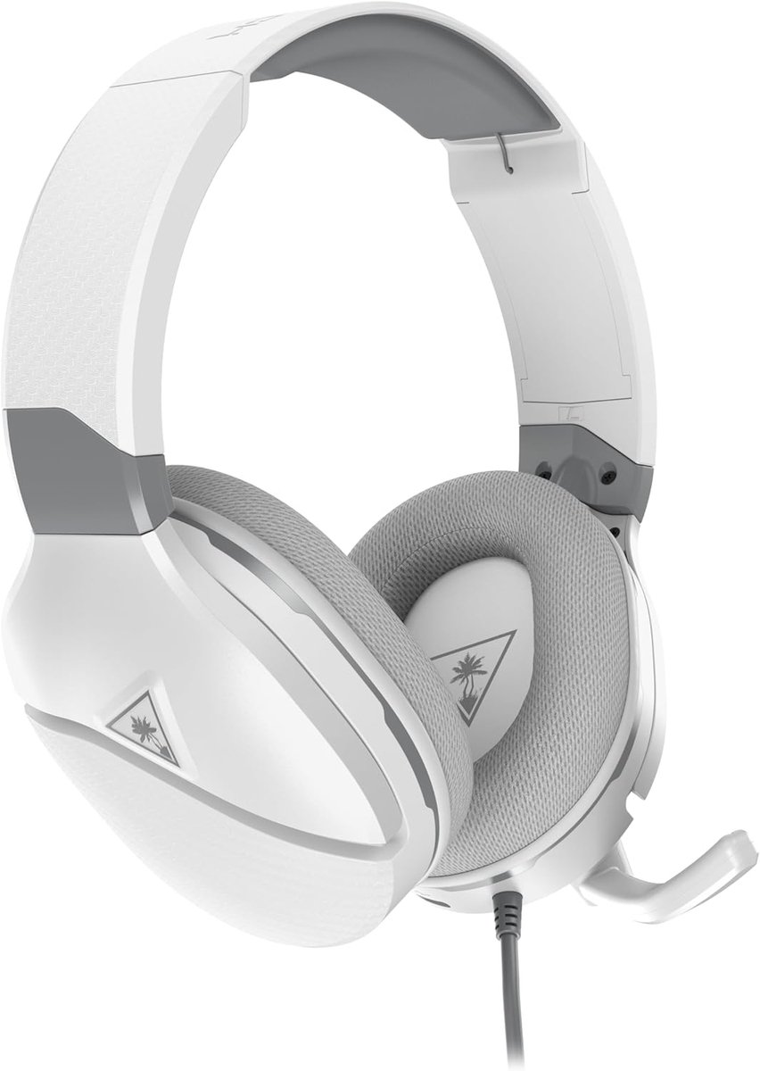 Gaming Headset - Koptelefoon met microfoon - Online gaming - Brilvriendelijk comfort - 23.8 cm - Wit