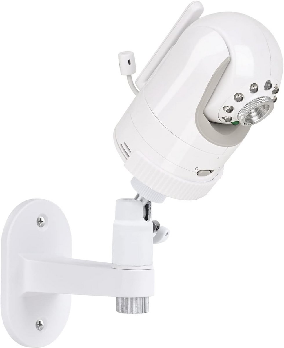 Babyfoon Wandhouder - Camera Beugel - Baby in Zicht - 360 Graden Verstelbaar - 9.5 x 9.09 x 6.5 cm
