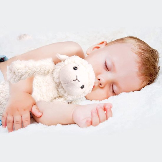 Zacht Pluchen Schaap Knuffel 30cm - Schattig Lam Speelgoed voor Kinderen en Decoratie van Luna Lifestyle — afbeelding 2