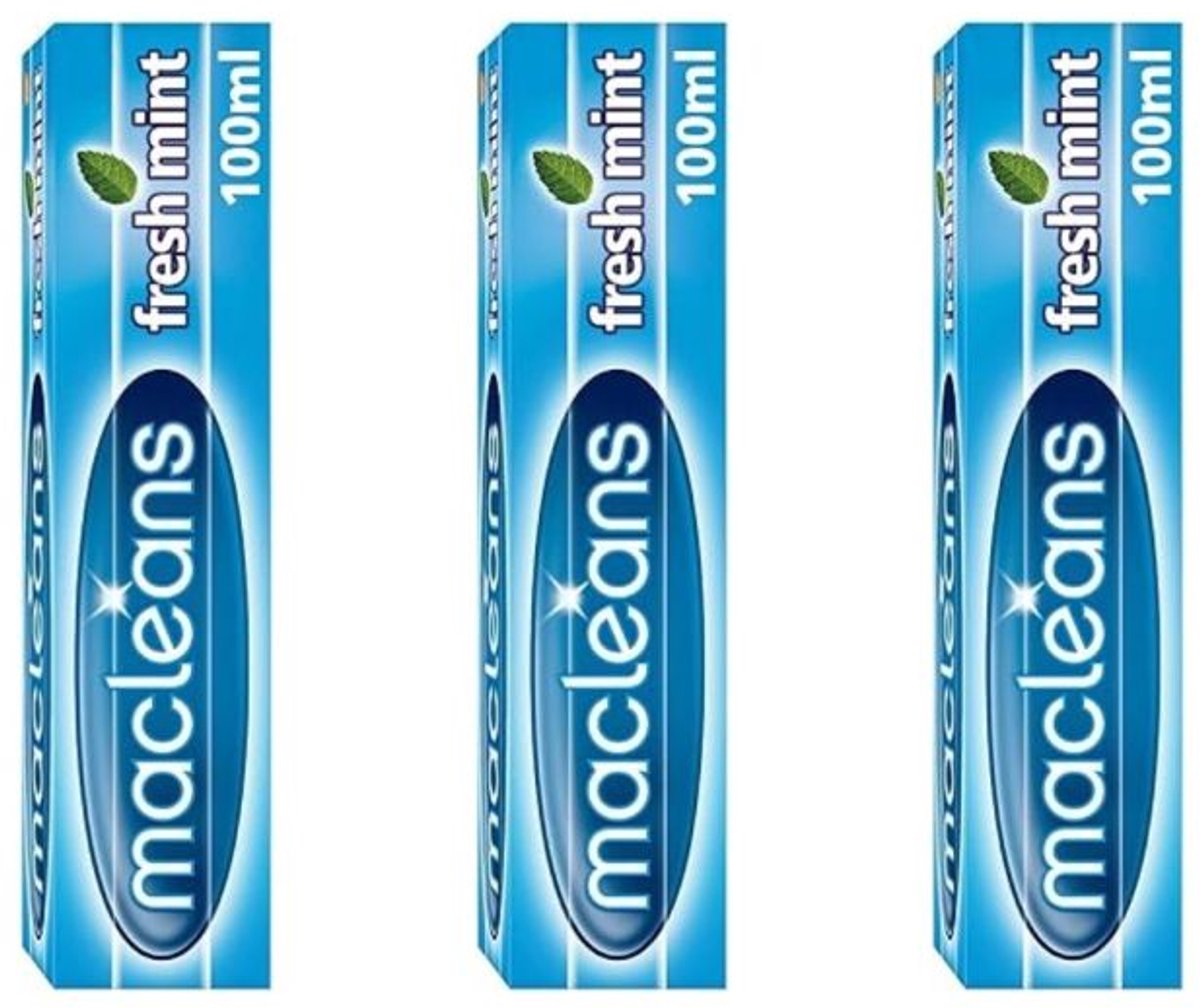 Macleans Tandpasta – Fresh Mint – 3x 100 ml
