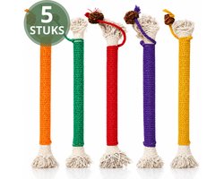 Twenty4seven® Kauwstokjes voor Katten 5 Stuks - Silvervine Sticks met Kattenkruid - Matatabi Stokjes & Catnip - 100% Natuurlijk en Eetbaar Kattenspeelgoed