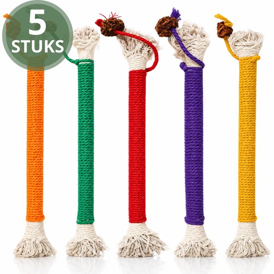 Twenty4seven® Silverine Sticks voor Katten - 5 Stuks - Kauwstokjes met Kattenkruid - 100% Natuurlijk en Eetbaar Kattenspeelgoed - Catnip Effect voor Kat