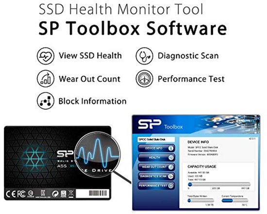 Interne SSD - Opslag Schijf - Snellere Prestaties - 3D NAND Technologie - 4 TB - Zwart — afbeelding 3