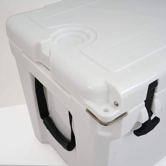 Koelbox - Thermo box - Buitenactiviteiten - Luchtdichte sluiting - 50 liter - Wit — afbeelding 3