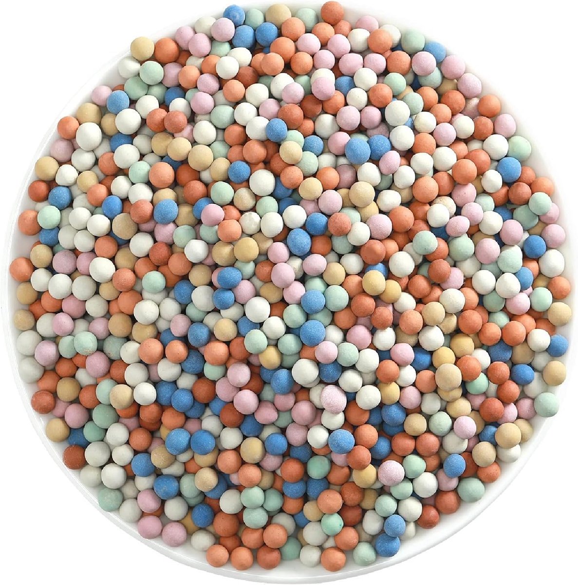 Klei steentjes - Hydrocultuur korrels - Planten verzorgen - Natuurlijke drainage - 180 gram - Gekleurd