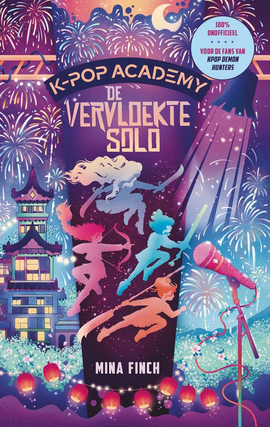 K-pop academy 2 - De vervloekte solo - cover