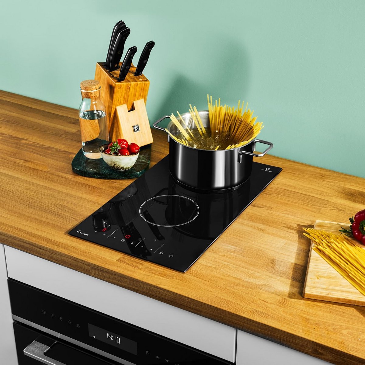 Keramische Kookplaat - Inbouw Kookplaat - Koken en Garen - 9 Vermogensniveaus - 30 cm - Zwart