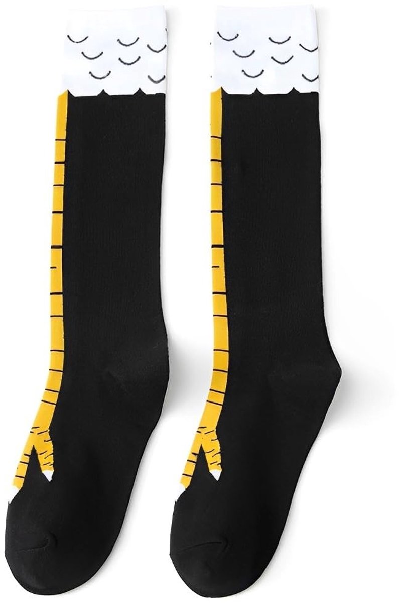 Dailygoods- Kippenbeen Sokken Grappig Design - Grappige Sokken - Cadeau voor Verjaardag - Ademend - Comfortabel - Eenvoudig te Onderhouden