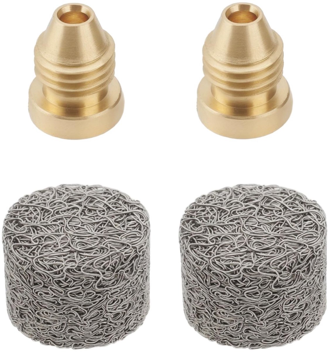 Dailygoods- Sproeikop 0,9 mm - Messing - Geschikt voor Waterpistool - Vervangende Onderdelen - 3000 PSI - Filtratienauwkeurigheid 100