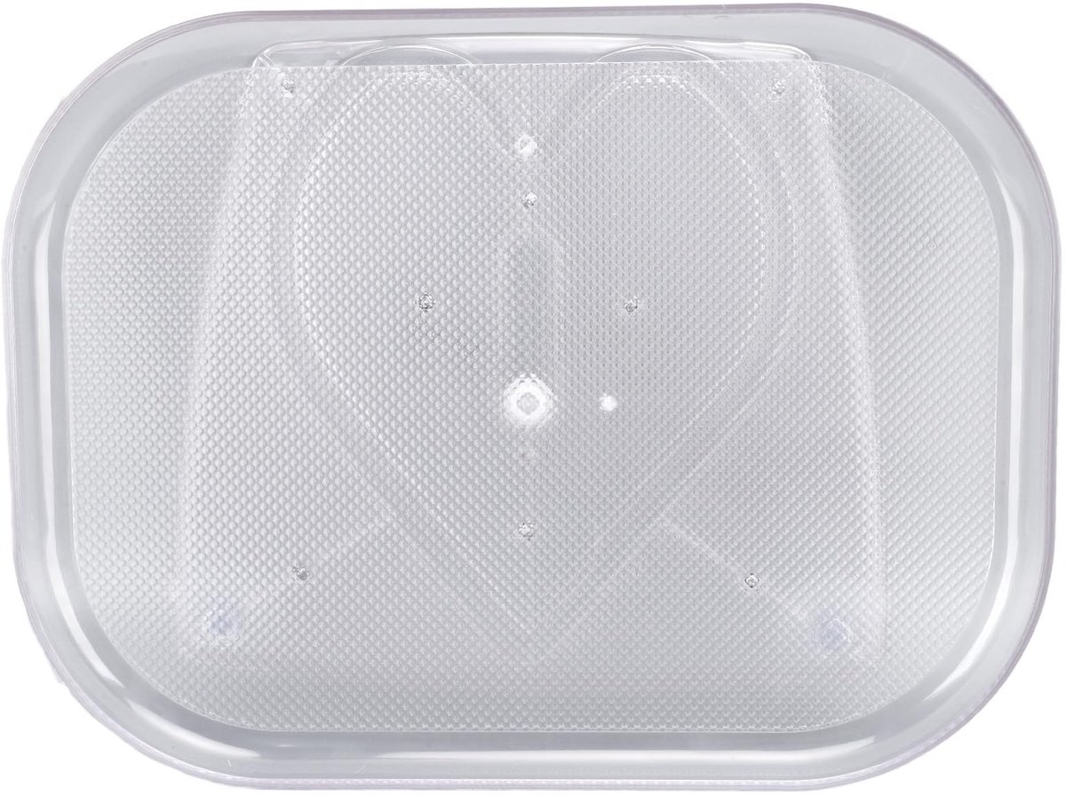Dailygoods- Draaitafelblad Roterend - Koelkast Organizer - Transparante Lazy Susan - Kruidenrek - Huishoudelijke Keuken - Maximaliseert Ruimtegebruik - Koelkastorganizer