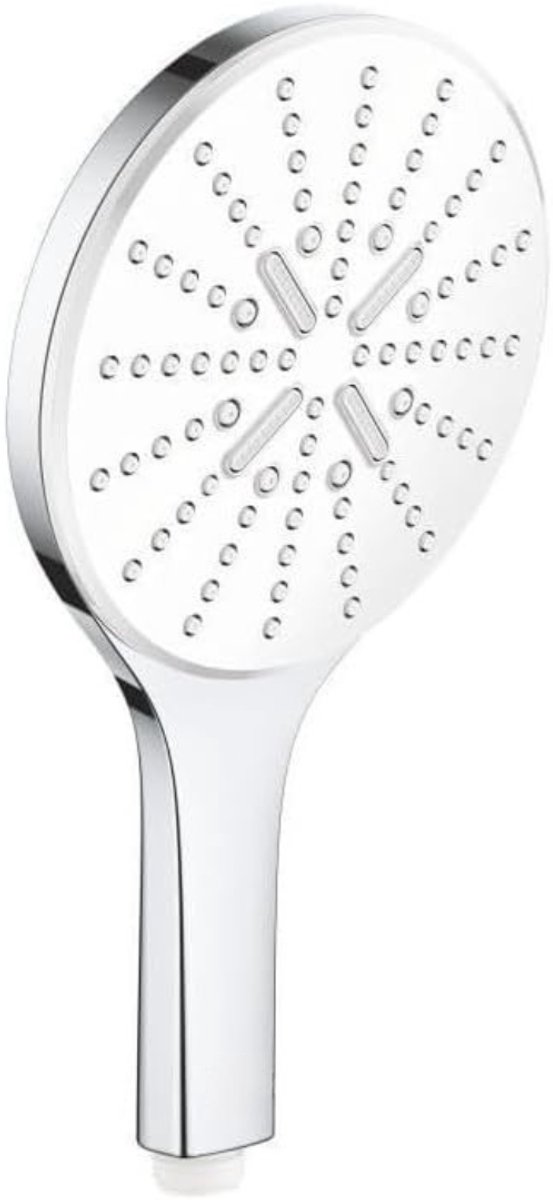 QUOVO® Douchepaneel met Thermostaatkraan - Douchepaneel - Regendouche met Thermostaatkraan - Zilver - 32cm x 16cm x 1cm