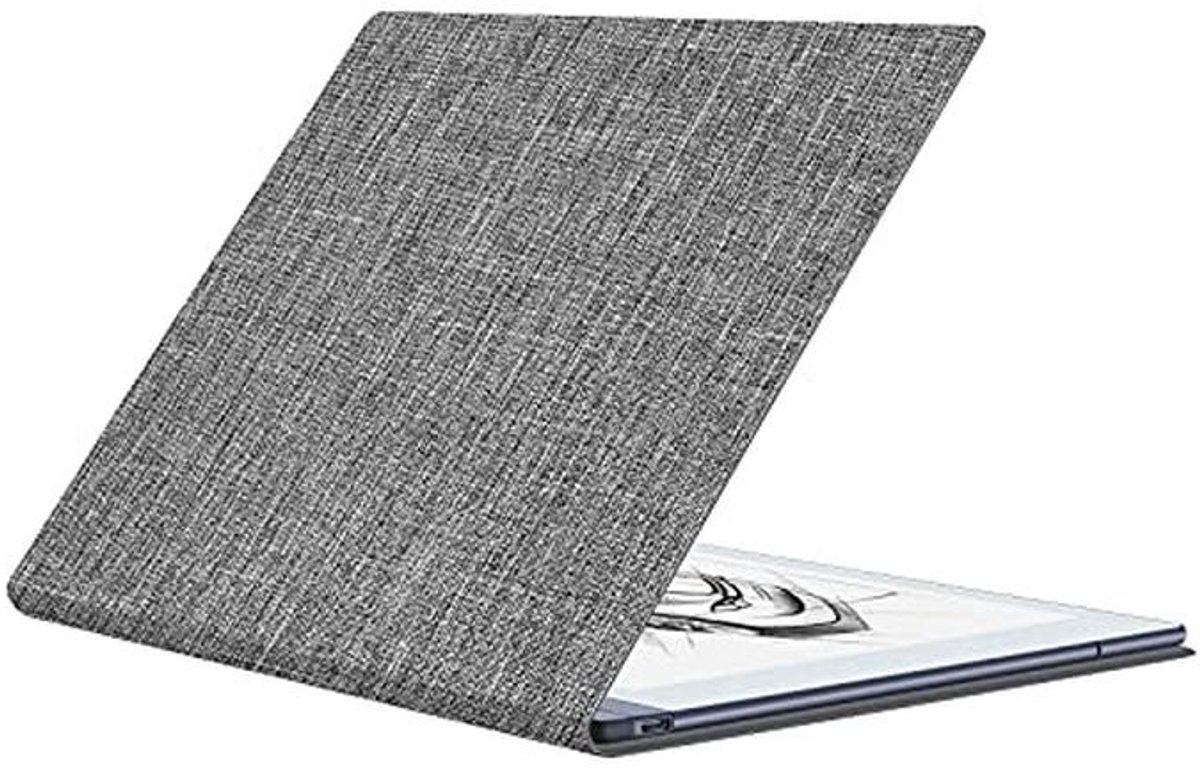 Papieren Tablethoes - Beschermhoes - Tablet Beschermen - Geïntegreerde Magneet - 103 Inch - Zwart