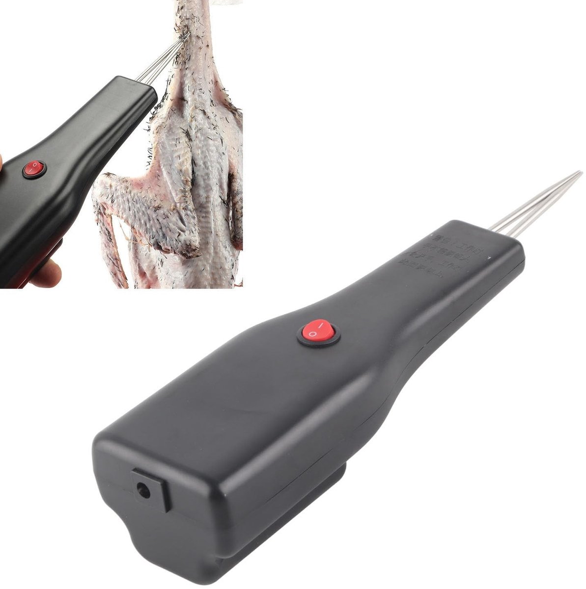 Dailygoods - Draagbare Elektrische Pluimvee Plucker