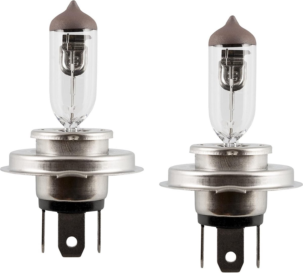 Gloeilamp H4 - Autolamp Koplamp - Betere Zichtbaarheid - 130% Meer Licht - 12V 60/55W - 3000K Warm Wit