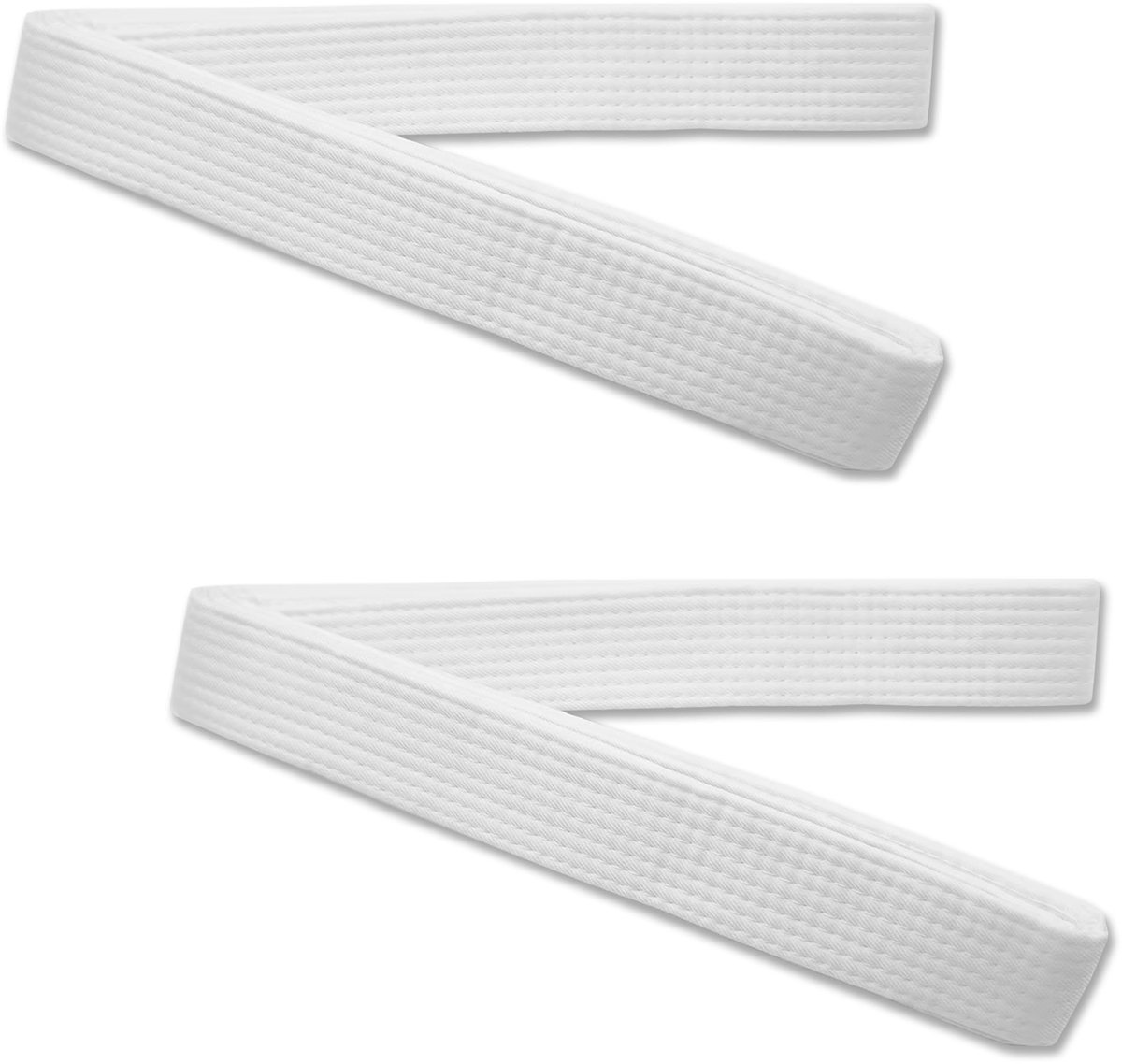 Dailygoods- Judo-riem 2 stuks - Taekwondo/Riem - Vechtsportriem - Duurzaam/Materiaal - Polyester/Katoen - Geschikt voor kinderen/volwassenen
