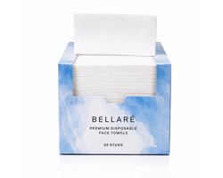 Bellaré Premium Wegwerp Gezichtsdoekjes 50 Stuks – XL Gezichtshanddoekjes voor Eenmalig Gebruik –…