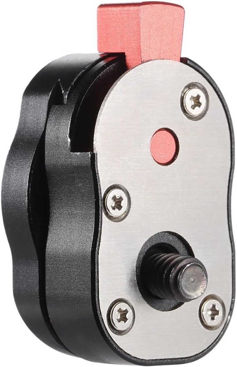 Mini Quick Release Plate voor LCD Monitor, Magic Arm, LED Licht en Camcorder Rig - Ideaal voor Fotografie en Videoproductie