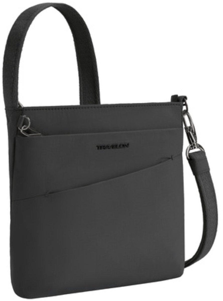 Travelon Roam Small Anti-diefstal Crossbody Tas - Zwart