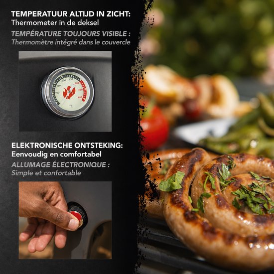 Landmann Pantera 2.0 Gasbarbecue - Draagbaar - Zwart van Landmann — afbeelding 5