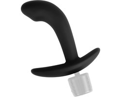 Rimba Electro Play - E-Stim Anaal Plug - E-Stim Prostaat Plug - Bi-Polair - Zwart
