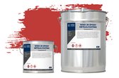 Wixx 2K Epoxy Metaalcoating - 5L - RAL 3020 | Verkeersrood