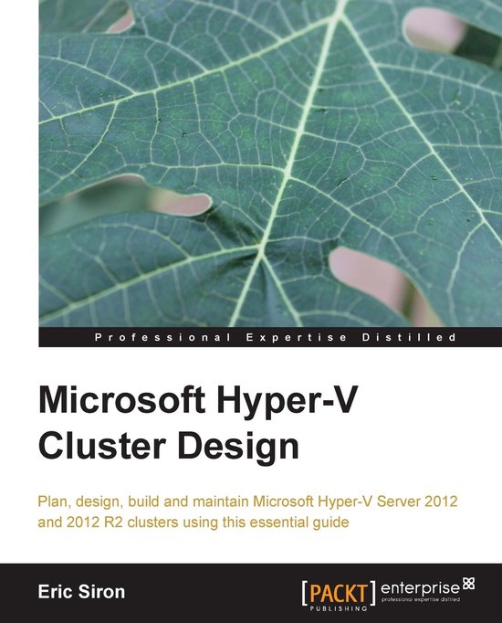 Microsoft Hyper-V Cluster Design - cover