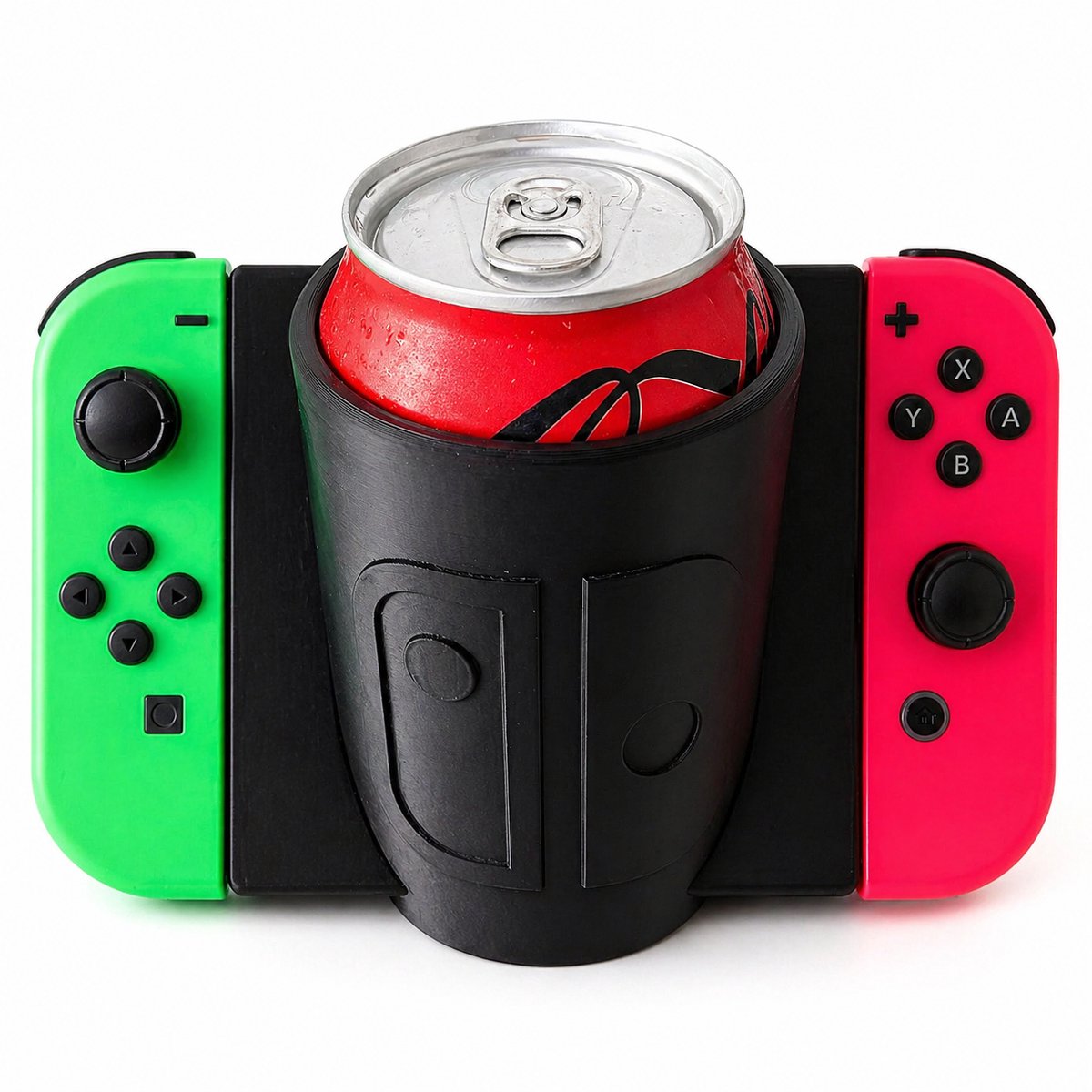 Nintendo Switch Joy-Con Drinkhouder - Controller Cup Holder - Gaming Accessoire Voor Drankjes - Anti Slip Design - Ergonomische Grip Houder - Compatibel Met Nintendo Switch Joy Cons - Zwart