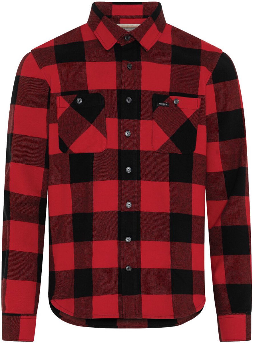 ROKKER Denver 2 Rood Zwart Motorshirt - Shirts