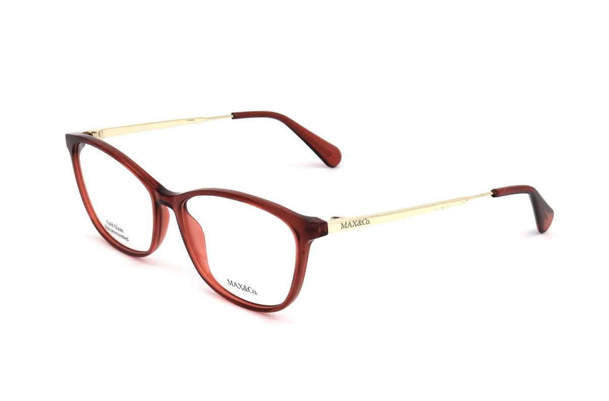 Max&co. MO5083 Shiny bordeaux 56/15/140 WOMAN Brilmonturen