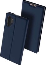 Samsung Galaxy Note 10 Plus Wallet Hoesje Slimline - Navy