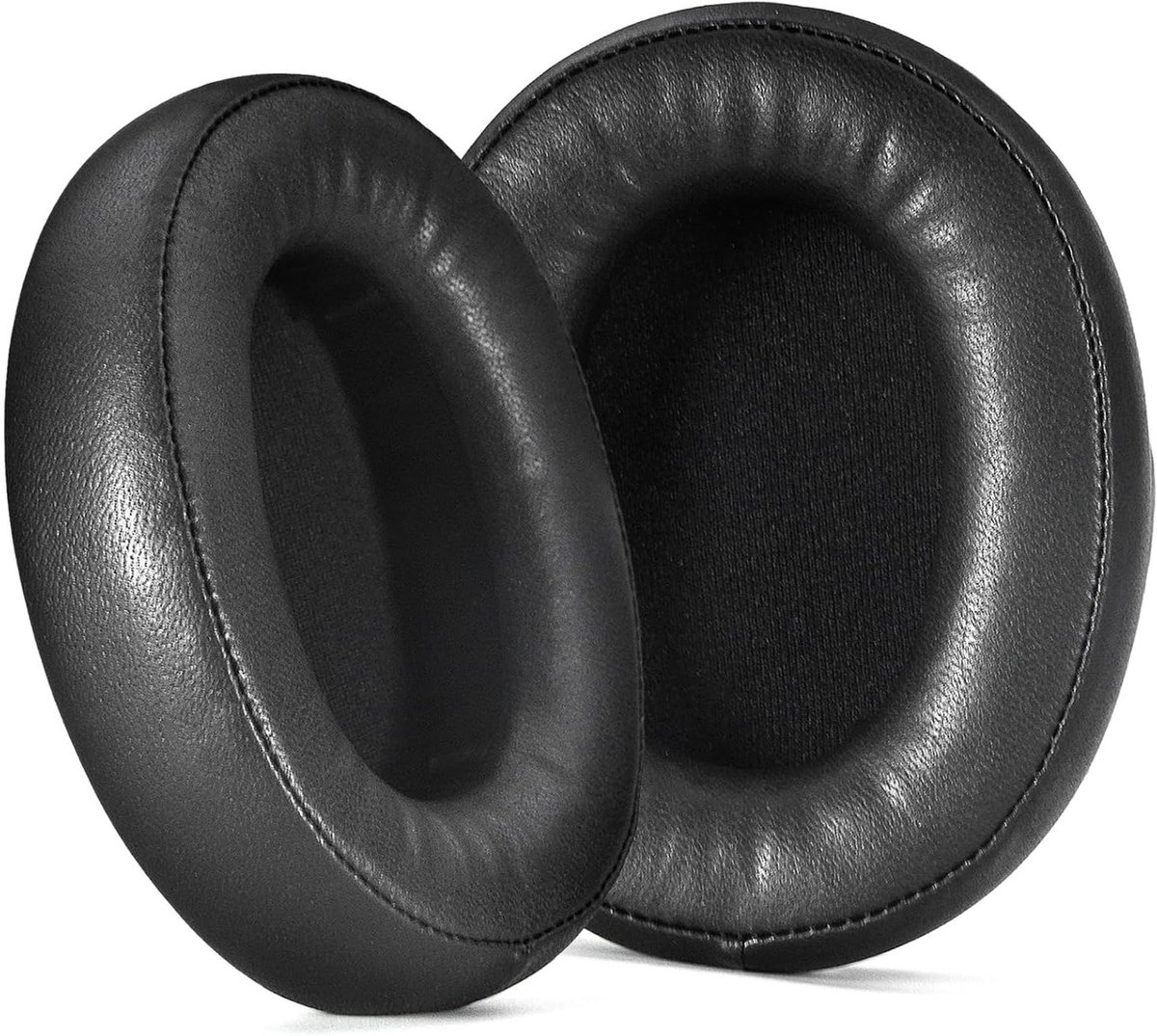 Vervangende Oorkussens voor HyperX Cloud Alpha/Cloud Alpha S - Kunstleren Oorkussens met Geluidisolatie en Geheugenfoam (Zwart)